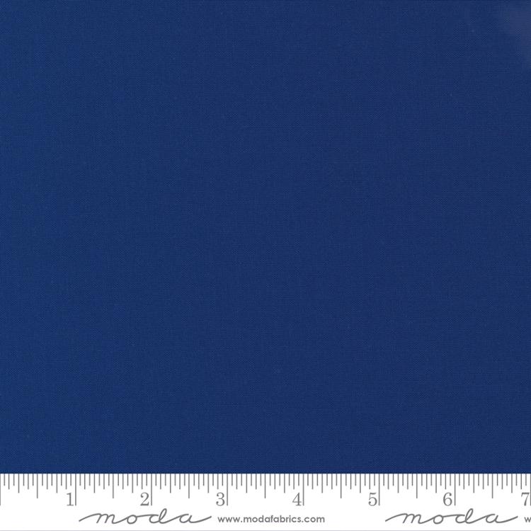 Bella Solid Royal Blue Moda Cotton Fabric MD 9900 19