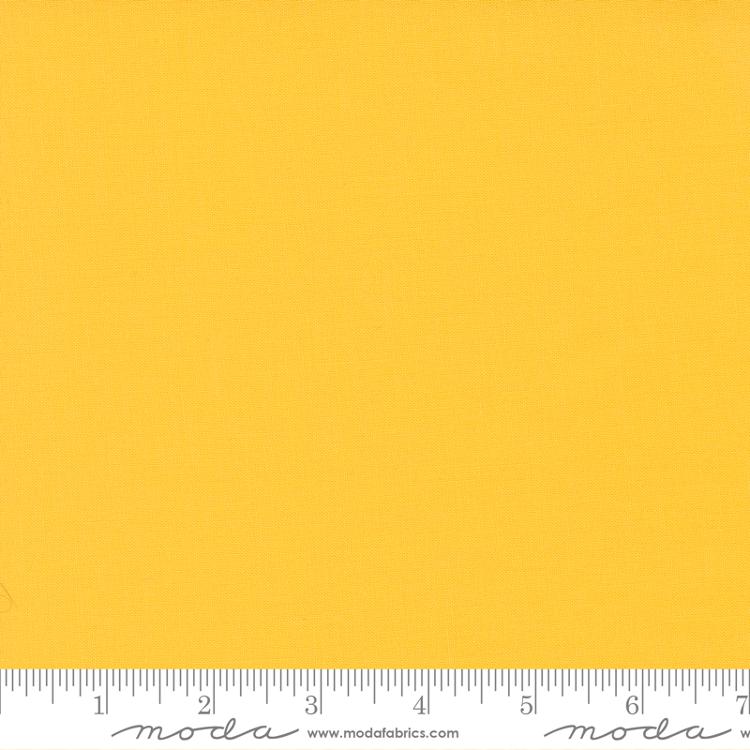 Bella Solid Yellow Moda Cotton Fabric MD 9900 24