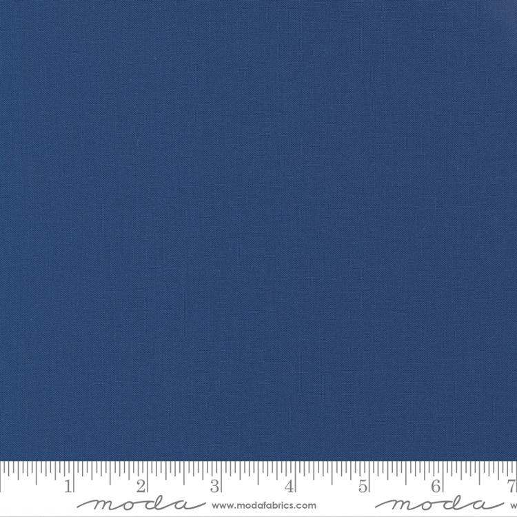Bella Solids Admiral Blue Moda Cotton Fabric MD-9900-48