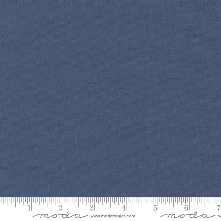 Bella Solids Indigo Blue Moda Cotton Fabric MD-9900-218