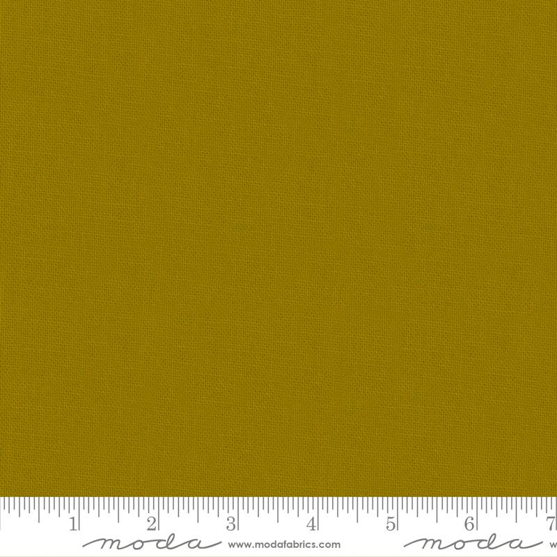 Bella Solid 2025 Split Pea Moda Fabrics Cotton Fabric MD-9900-485