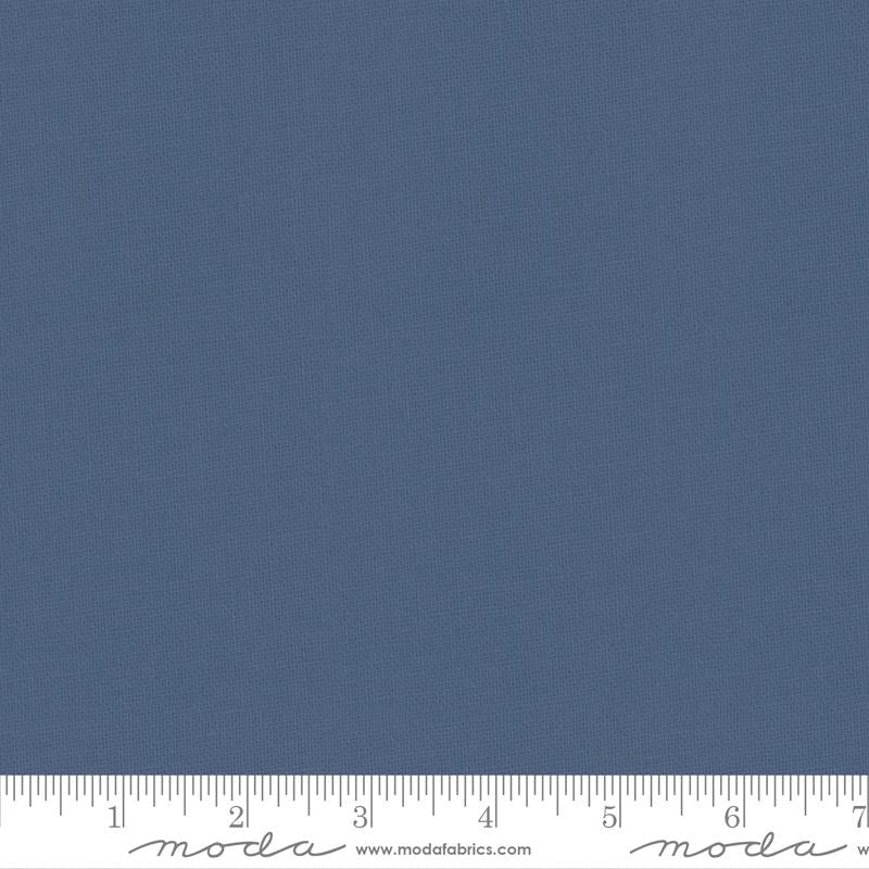 Bella Solids 2025 Blue Jay Dark Blue Moda Cotton Fabric MD-9900-479