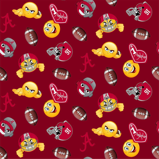 Alabama Crimson Tide Emoji FLEECE Design