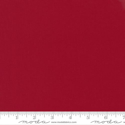 Bella Solid Country Red Moda Cotton Fabric MD 9900 17