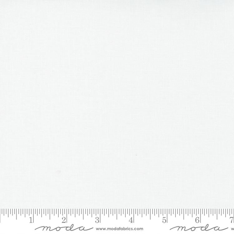 Bella Solids Bleached White Moda Cotton Fabric MD-9900-97