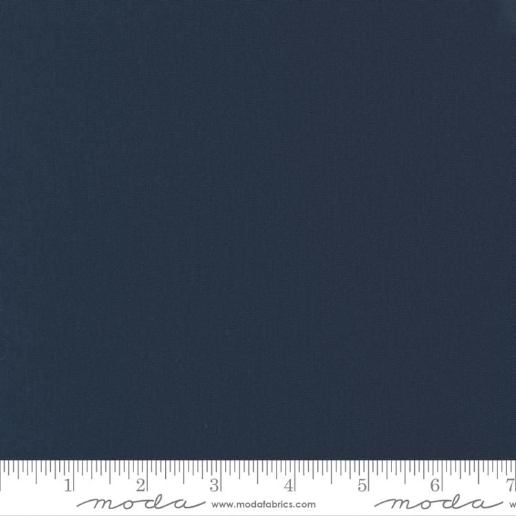 Bella Solids Navy Moda Cotton Fabric MD-9900-20