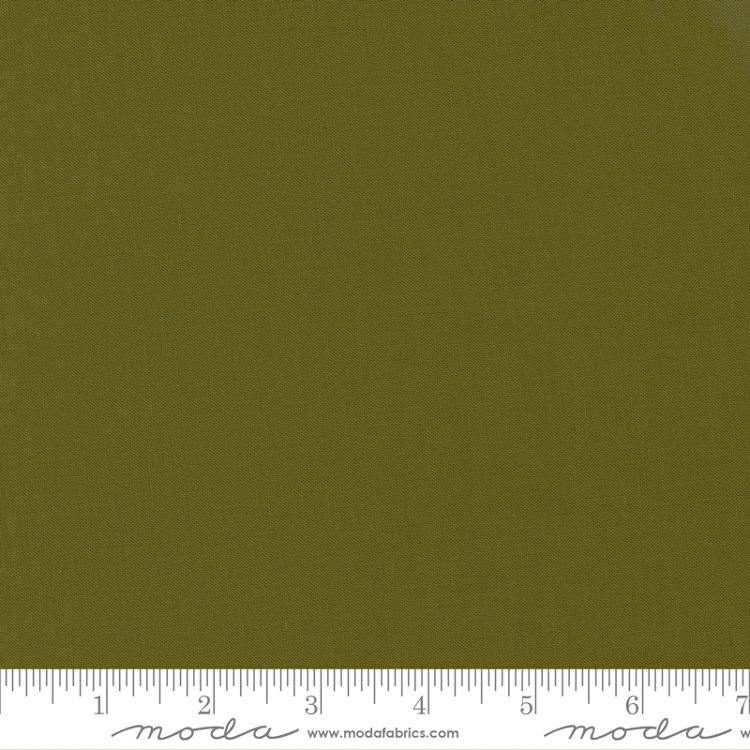 Bella Solids Pickle Dark Green Moda Cotton Fabric MD-9900-308