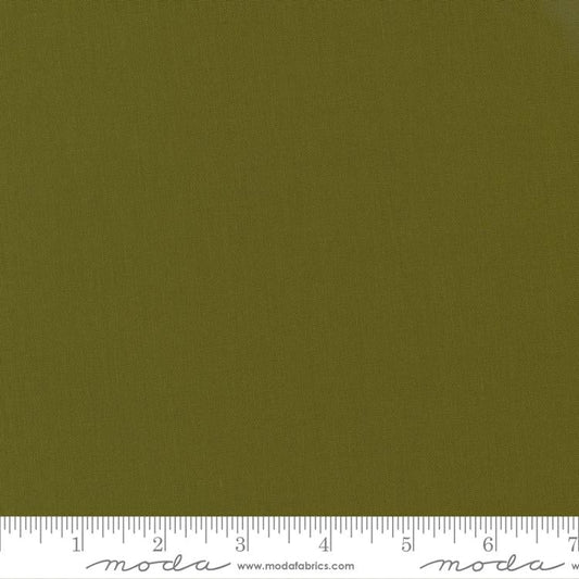 Bella Solids Pickle Dark Green Moda Cotton Fabric MD-9900-308