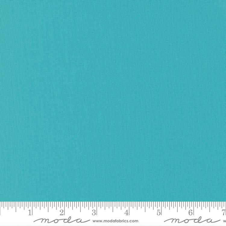 Bella Solids Poolside Blue Moda Cotton Fabric MD-9900-326