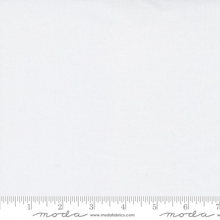 Bella Silky Super White Moda USA Grown Cotton Fabric MD-9900-436S