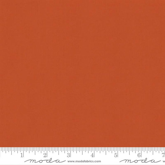 Bella Solids 2025 Nectarine Orange Moda Cotton Fabric MD-9900-481