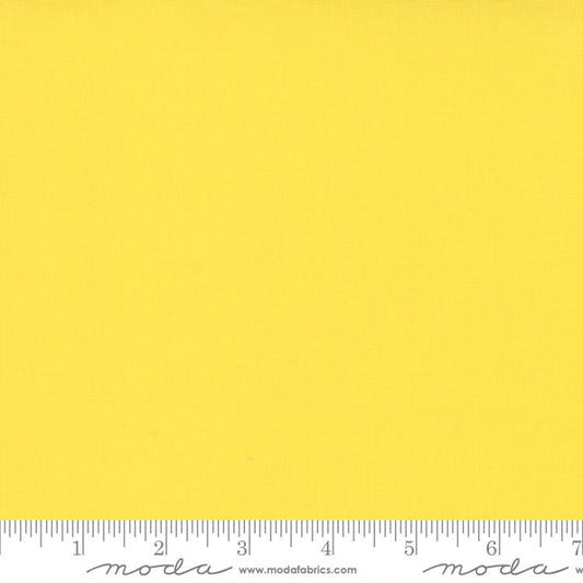 Bella Solids Daffodil Yellow Moda Cotton Fabric MD-9900-250