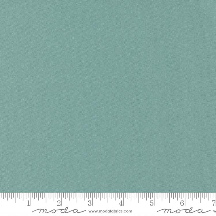 Bella Solids Dusty Jade Aqua Moda Cotton Fabric MD-9900-38