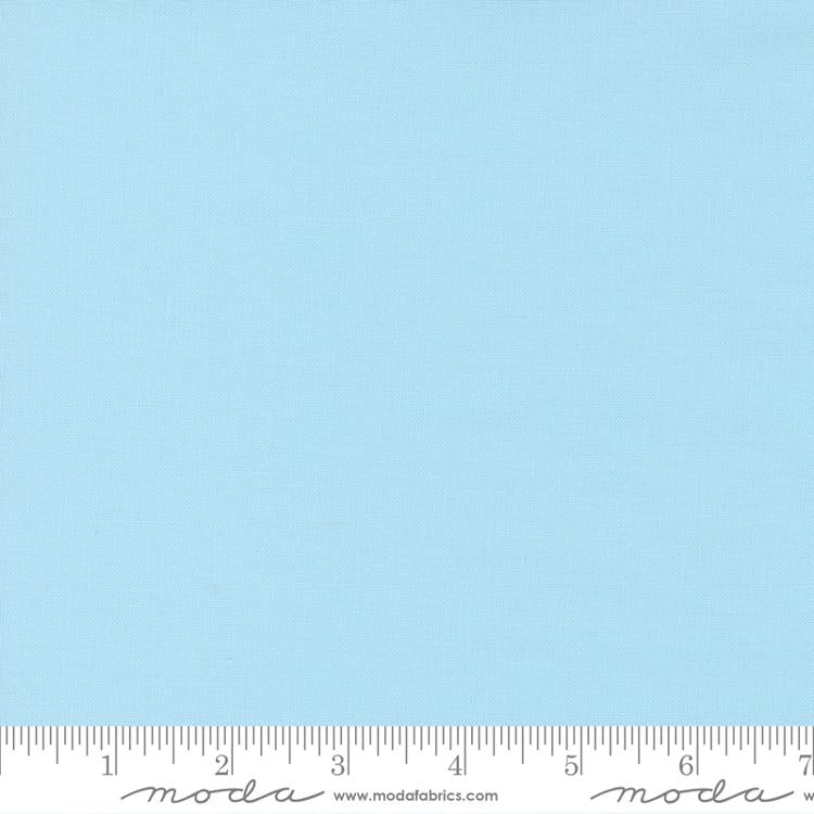Bella Solids Pastel Blue Moda Cotton Fabric MD-9900-247