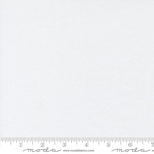 Bella Solids White Cotton Fabric MD-9900-500