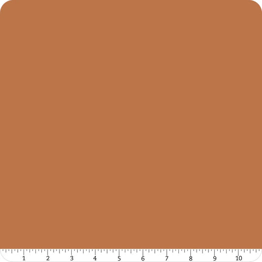 Confetti Cotton Solid Cinnamon Brown Riley Blake Designs Cotton Fabric RB-C120-CINNAMON