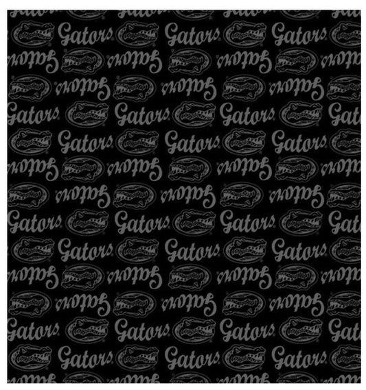 Georgia Bulldogs NCAA College Black on Black Mini Pigment Print Sykel Enteprises Cotton Fabric GA-1393-BL