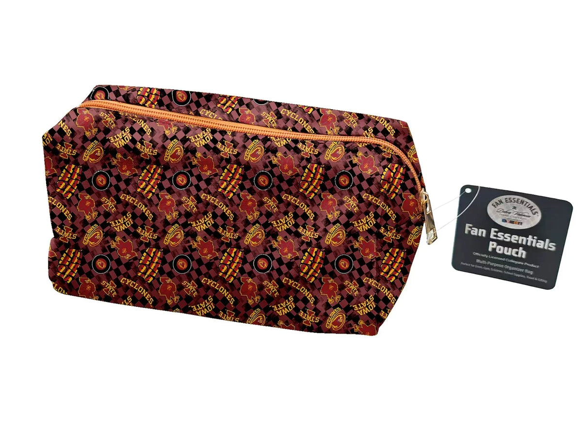 Iowa State Cyclones NCAA Collegiate Bag Pouch Large Medium and Wristlet Collection Sykel Enterprises ISU-5006