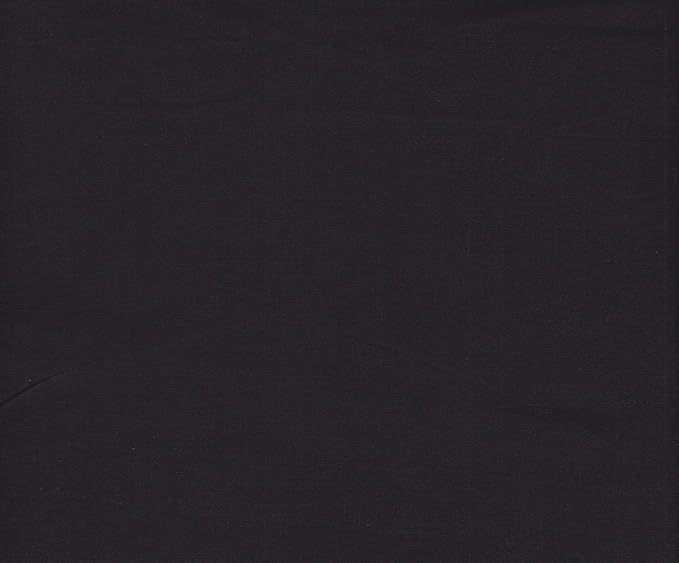 King Cotton Solids 60" Black Springs Creative Cotton Fabric SC-KINGCOTTON-BLACK