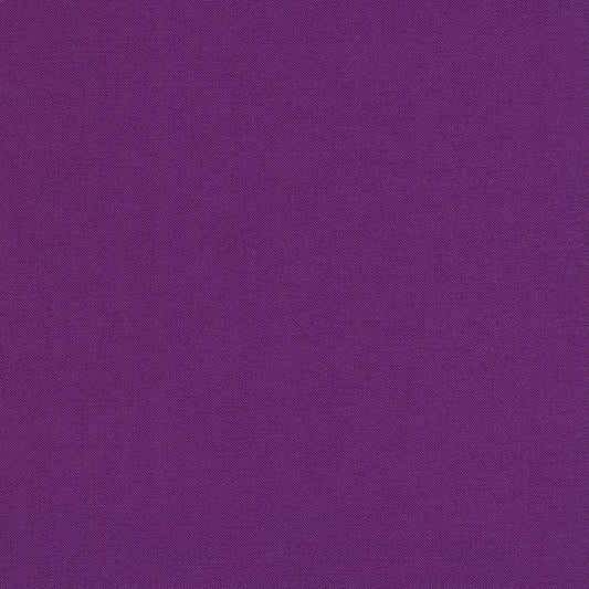 Kona Mulberry Purple Solid Robert Kaufman Cotton Fabric Kona-Mulberry-K001-80