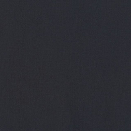 (SOLD PER BOLT) Kona Charcoal Gray Solid Robert Kaufman Cotton Kona-Charcl-K001-1071-FB