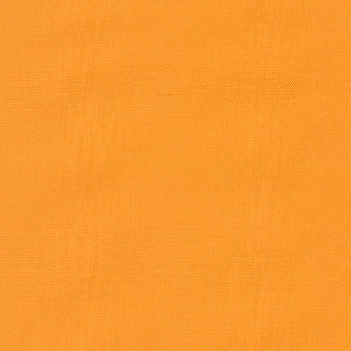 Kona Goldfish Orange Solid Robert Kaufman Cotton Fabric Kona-Goldfish-K001-474