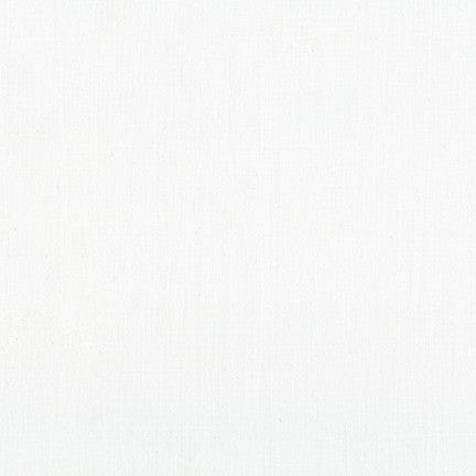 Kona Premium Muslin Optic White Solid Robert Kaufman Combed Cotton Fabric Kona-Muslin-K051-1264