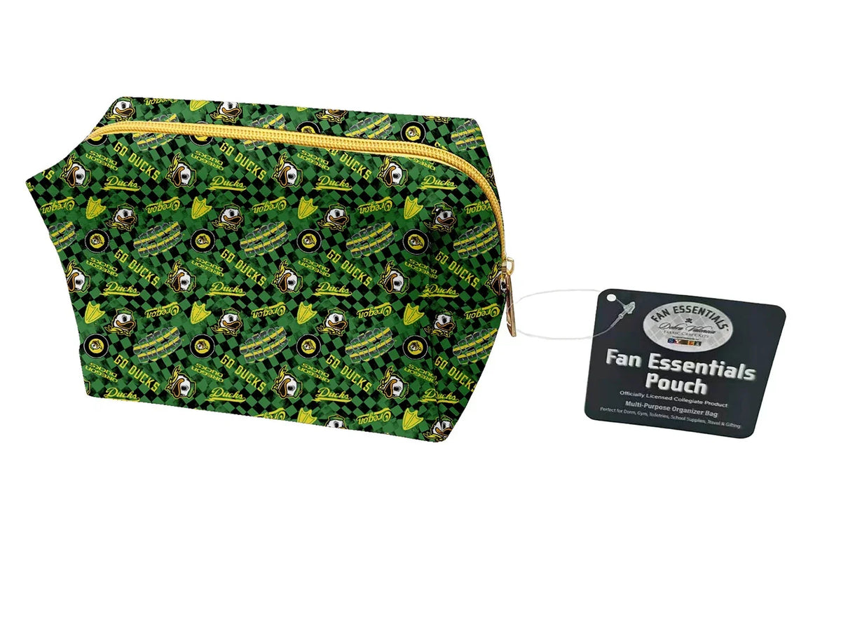 Oregon Ducks NCAA Collegiate Bag Pouch Large Medium and Wristlet Collection Sykel Enterprises OR-5006