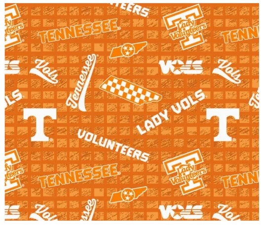 Tennessee Vols NCAA College JERSEY KNIT Sykel Enteprises Polyester Spandex Fabric TEN-1401